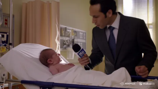 Newborn Baby Threatens Reporter in Hospital Interview – AI Generated Video | Hailuo AI