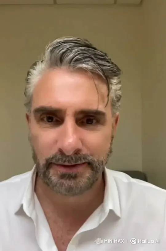 Man Delivers Heartfelt Plea in Close-Up Video – AI Generated Video | Hailuo AI