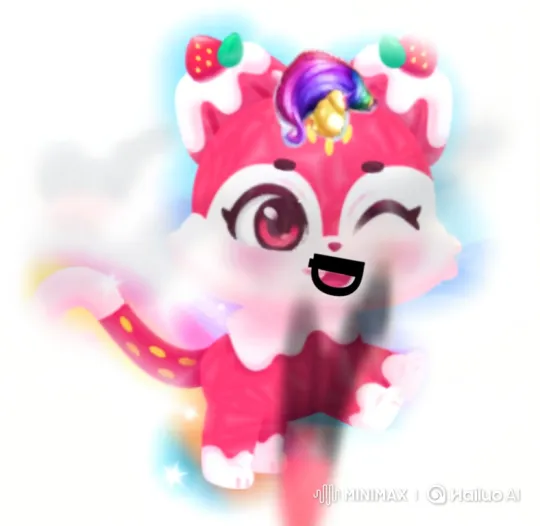 Magical, Whimsical Cat-Like Creature Dances Gently – AI Generated Video | Hailuo AI