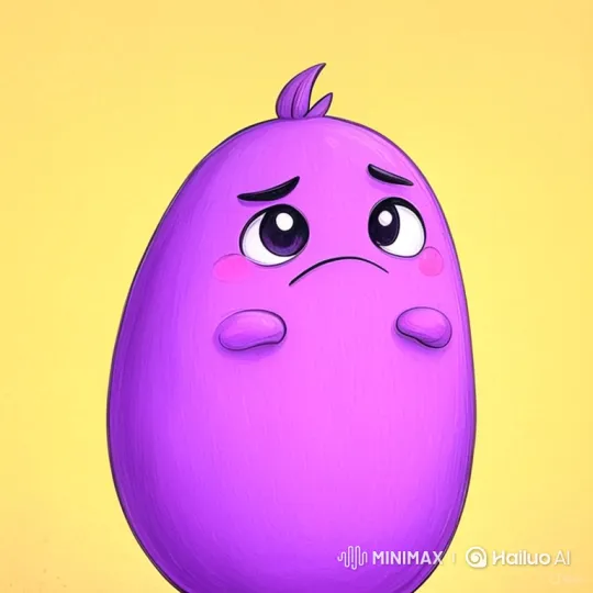 Imaginative Animated Cityscape with Sad Egg Creature – AI Generated Video | Hailuo AI