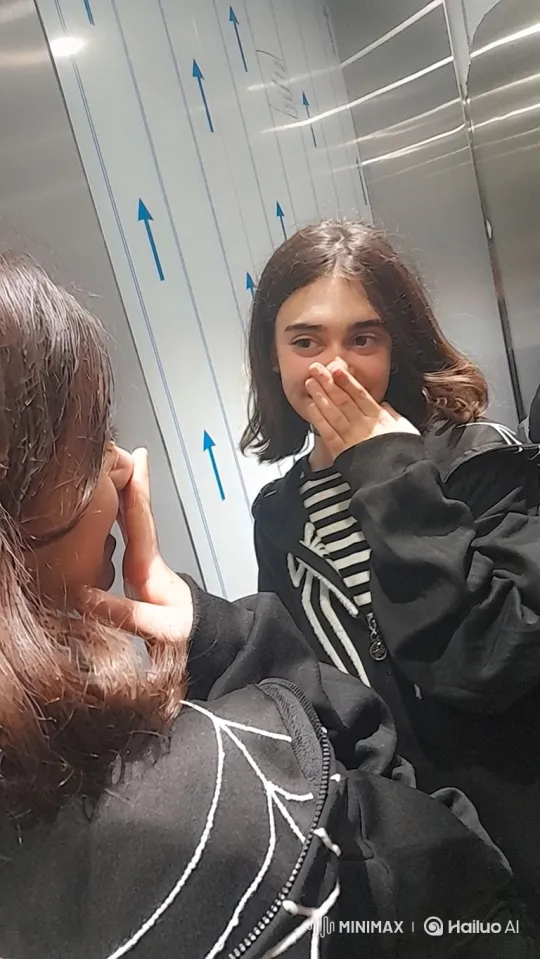 Elevator Encounter: An Unexpected Connection – AI Generated Video | Hailuo AI