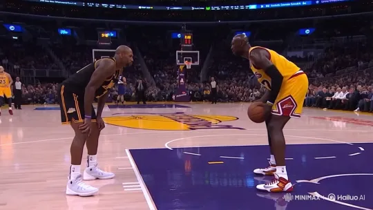 LeBron James vs. Michael Jordan: Epic Lakers Court Faceoff – AI Generated Video | Hailuo AI