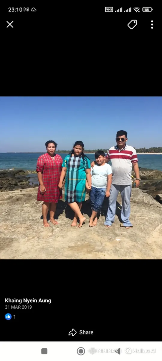Family Bonding Moment on a Sunny Shoreline – AI Generated Video | Hailuo AI