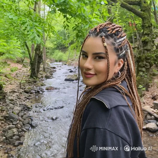 Soldier Meets Woman in Tranquil Forest, Sparks Affection – AI Generated Video | Hailuo AI