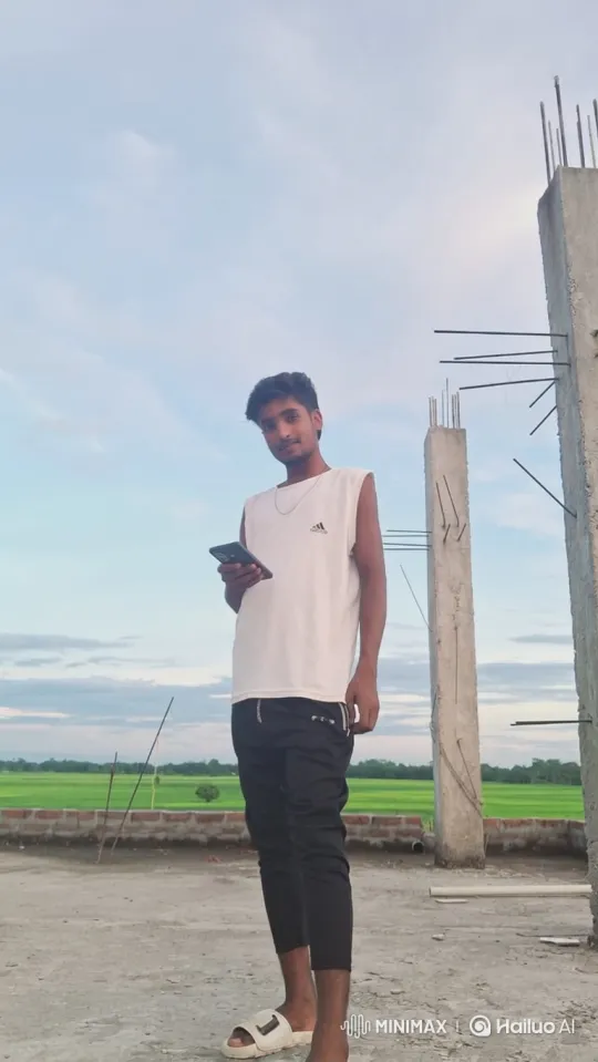 Young Couple Shares Silent Connection in Golden-Hour Park – AI Generated Video | Hailuo AI