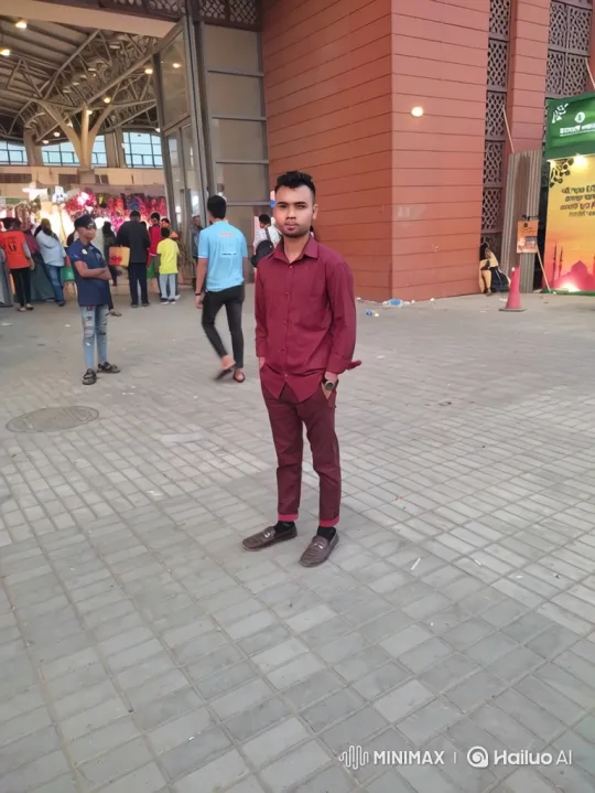 Young Man Meets Former President Trump at Formal Outdoor Event – AI Generated Video | Hailuo AI