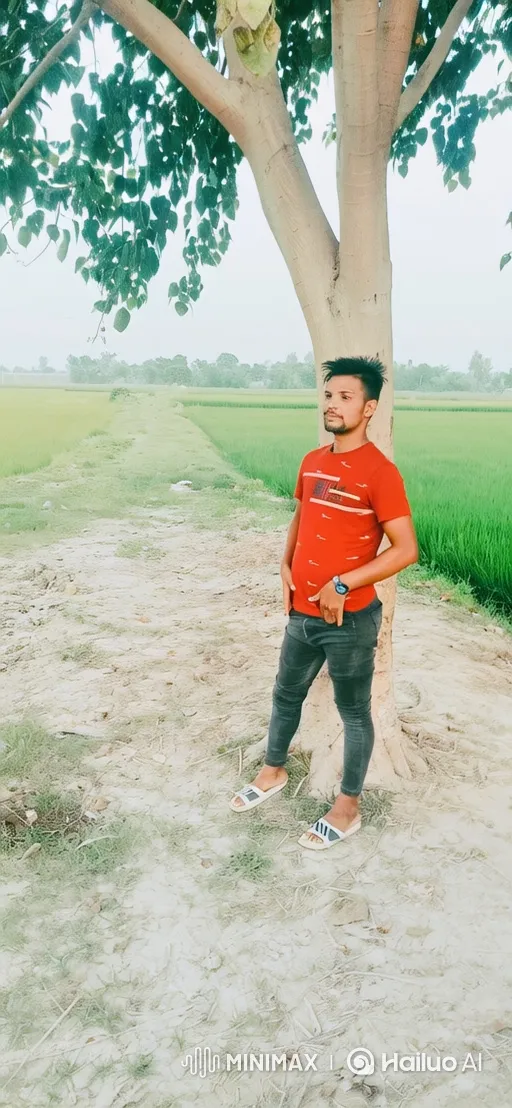 Young Couple Shares Quiet Moment Under Golden Sky – AI Generated Video | Hailuo AI