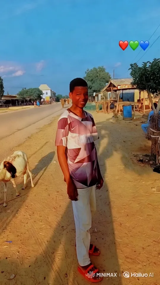 Young Man on Sidewalk in Playful Street Scene – AI Generated Video | Hailuo AI