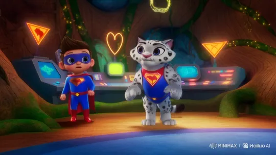The League of Nature: Heroes Inspired by Superman – AI Generated Video | Hailuo AI