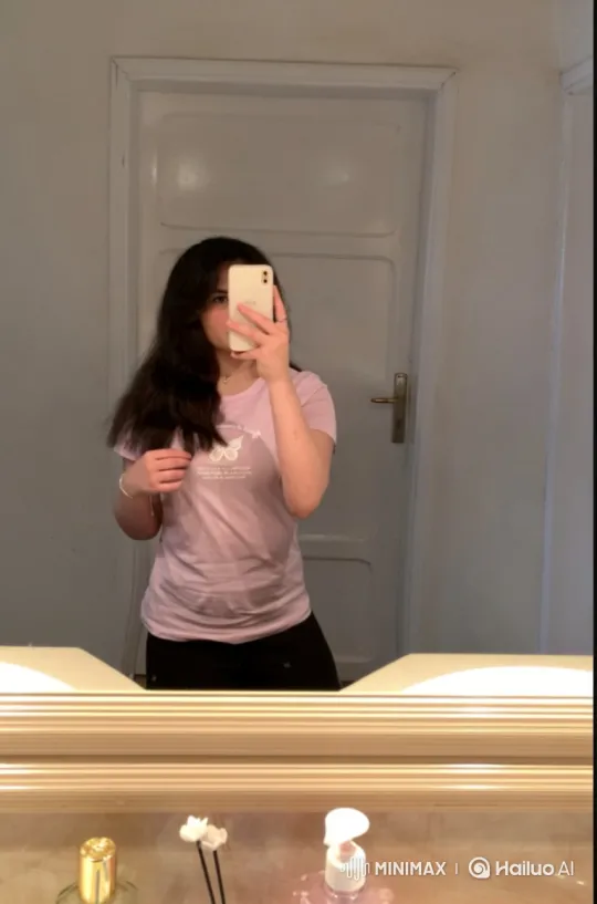 Woman Mirrors Selfie Before Unexpected Arrest by Attractive Officer – AI Generated Video | Hailuo AI