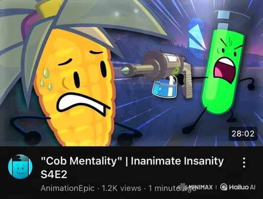 Animated Confrontation: Test Tube Transforms Corn into Popcorn – AI Generated Video | Hailuo AI