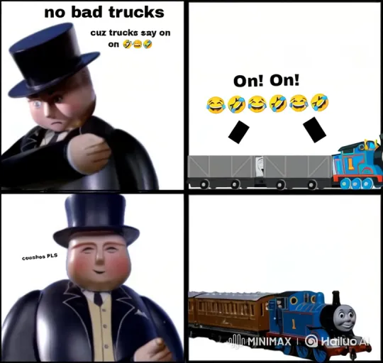 Thomas the Tank Engine's Smooth Journey with Passenger Coach – AI Generated Video | Hailuo AI