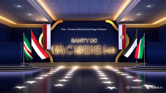 Title: SANITY DC Political Stage Video Preview – AI Generated Video | Hailuo AI