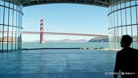 Colossal Squid Emerges, Engulfs Golden Gate View – AI Generated Video | Hailuo AI