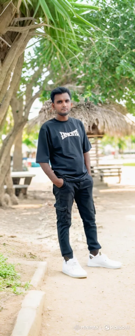 Young Man in Park: A Study in Simplicity and Calm – AI Generated Video | Hailuo AI