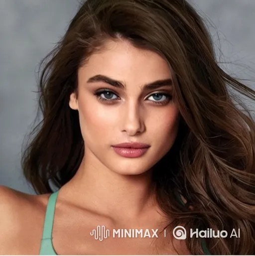 Young Woman Bites into Colorful Gummy Bear – AI Generated Video | Hailuo AI