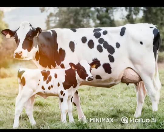 Boy's Compassion Heals Sick Cow, Strengthens Bond – AI Generated Video | Hailuo AI