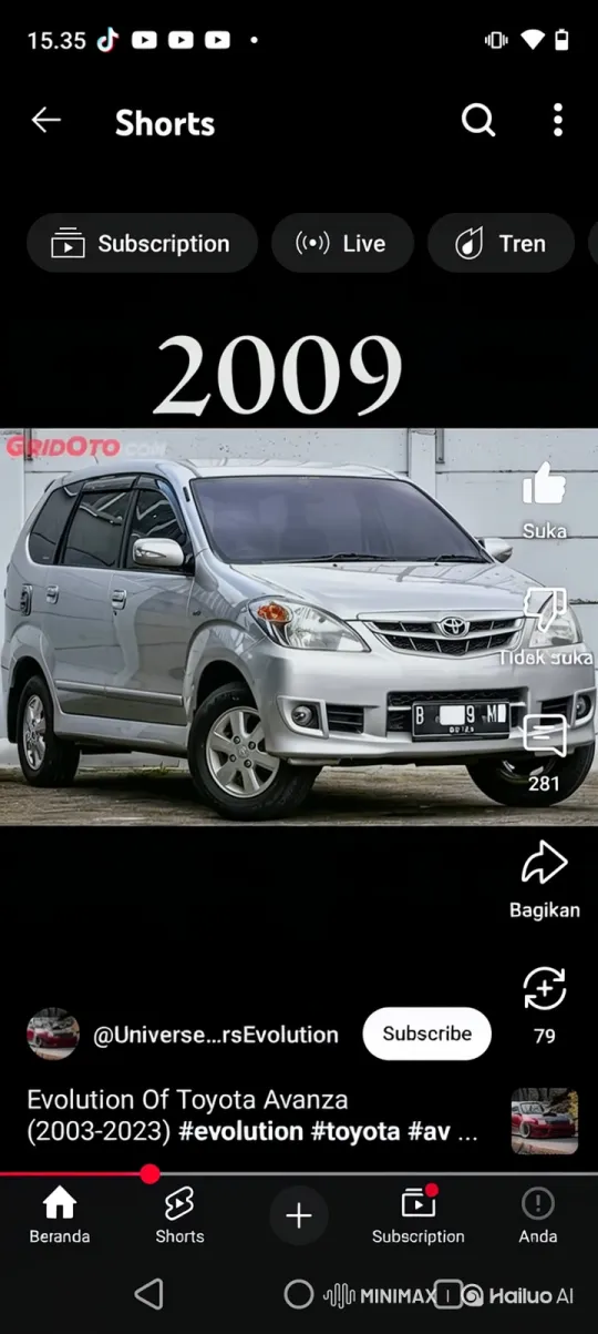 Silver Toyota Avanza Collided by Sedan in Video – AI Generated Video | Hailuo AI