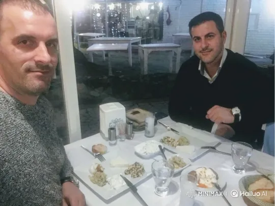 Dinner Table Selfie Captures Warm Smiles – AI Generated Video | Hailuo AI