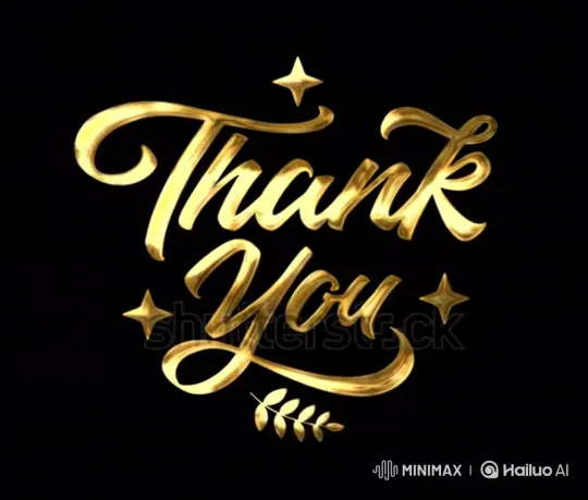Golden Calligraphy Animation with Brand Message – AI Generated Video | Hailuo AI