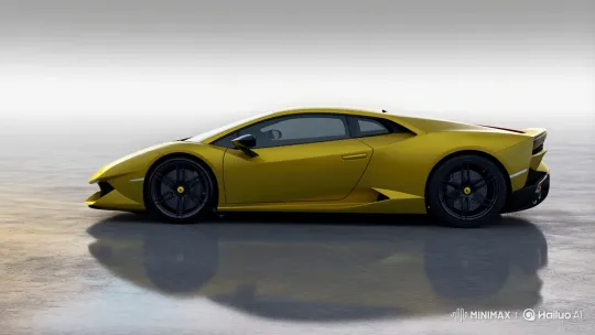 Lamborghini and Ferrari Showcase: 360-Degree Camera Sweeps – AI Generated Video | Hailuo AI