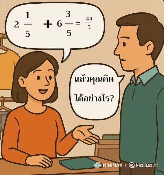 Confused Man, Smiling Woman Explain Math Equation – AI Generated Video | Hailuo AI