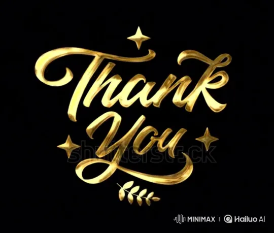 Golden Text Animation: "With Best Compliments from RAJA NAMKEEN UDYOG DELHI" – AI Generated Video | Hailuo AI