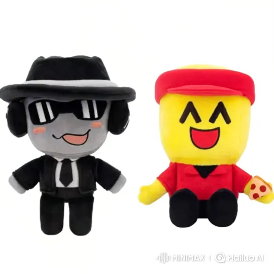 Plush Toys Encounter Dark Energy on Night Drive – AI Generated Video | Hailuo AI