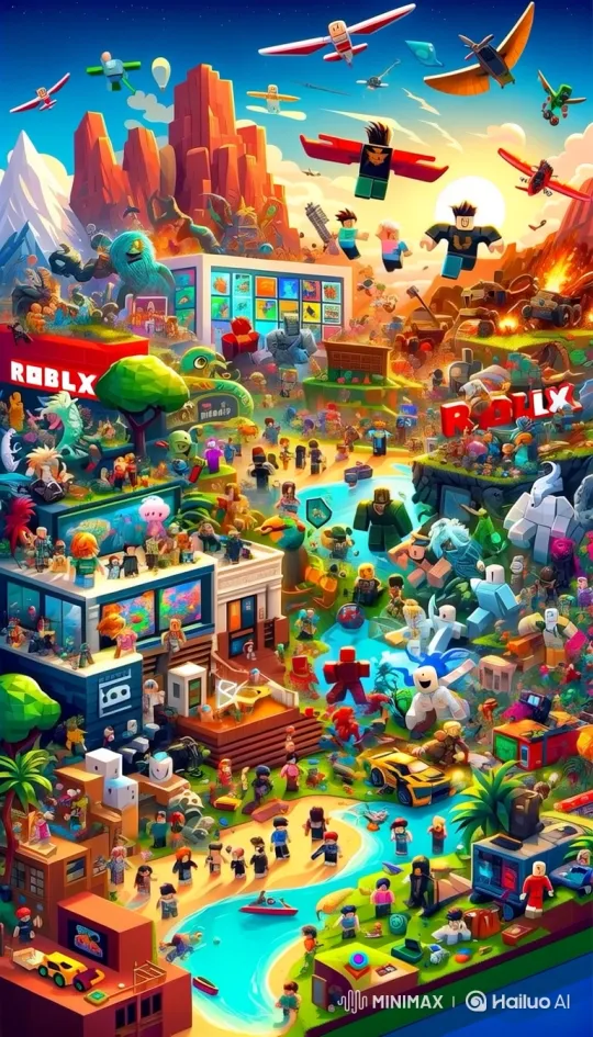 Vibrant Animated World Comes Alive with Daily Activities – AI Generated Video | Hailuo AI