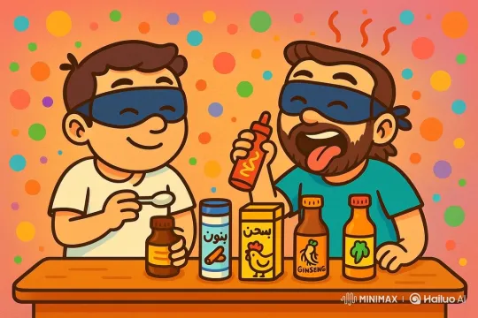 Blindfolded Taste Test: Cartoon Comedy – AI Generated Video | Hailuo AI