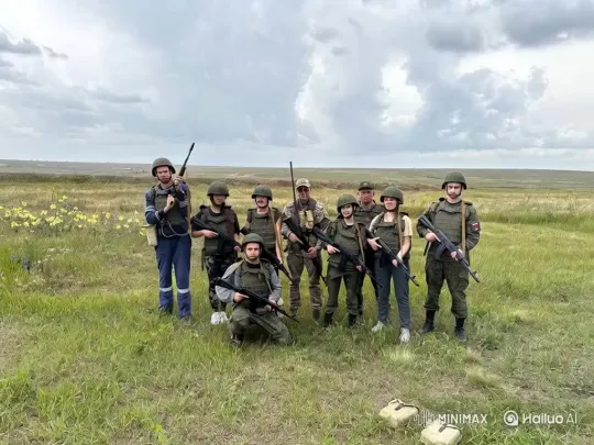 Russian Police Detain Individuals – AI Generated Video | Hailuo AI