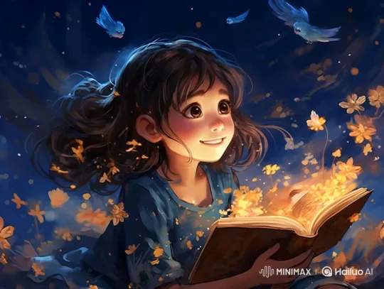 Magical Nighttime Storytime with Varni and the Moon – AI Generated Video | Hailuo AI