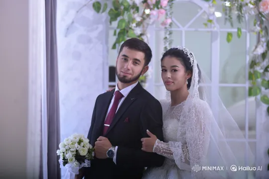 Wedding Day Fight: Bride and Groom's Martial Arts Showdown – AI Generated Video | Hailuo AI