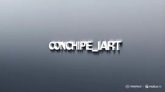 Dynamic Text Reveal on Textured Background – AI Generated Video | Hailuo AI