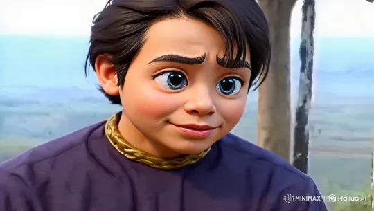 Boy's Expression Shifts from Curiosity to Sadness – AI Generated Video | Hailuo AI
