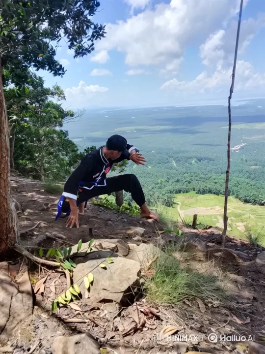 Ascend to Space: A Journey from Mountain Peak to Earth's Orbit – AI Generated Video | Hailuo AI