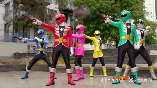 Sonic Joins the Power Rangers in Dynamic Chase Scene – AI Generated Video | Hailuo AI