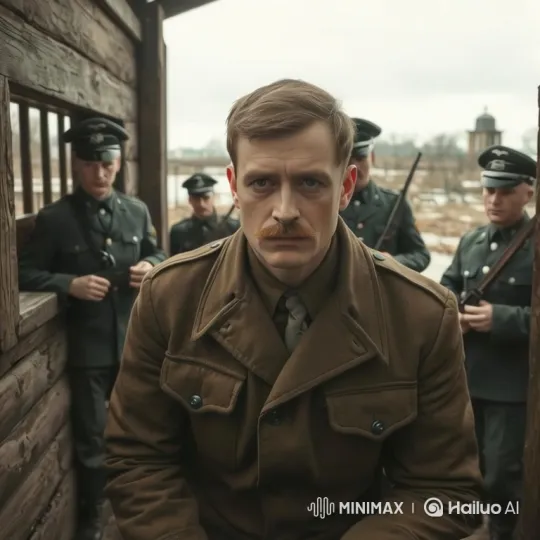 Dramatic WWII POW Camp Officer Face-Off – AI Generated Video | Hailuo AI