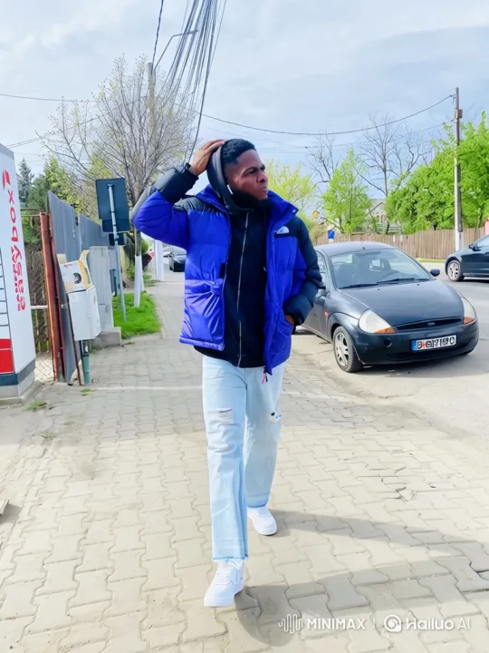 Young Man Gets into Luxury Car and Drives Away – AI Generated Video | Hailuo AI