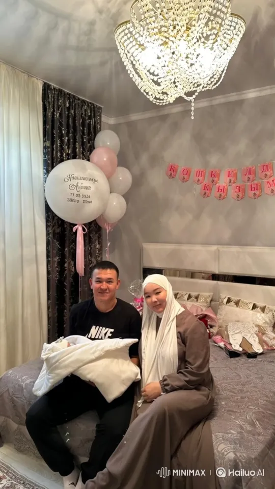 Couple Celebrates Baby, Then Engages in Kung Fu Battle – AI Generated Video | Hailuo AI
