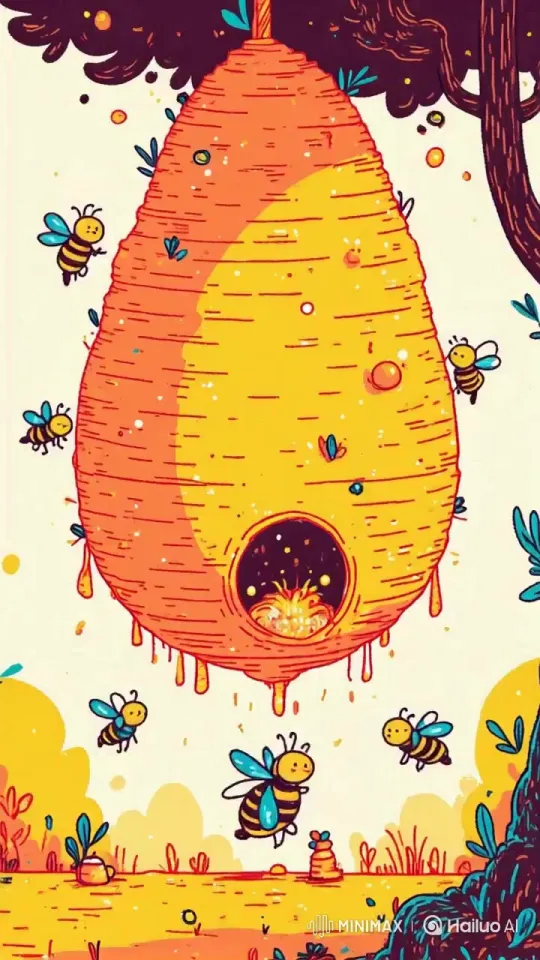 Honey: Nature's Sweet, Golden Nectar – AI Generated Video | Hailuo AI
