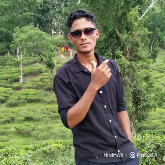 Young Man in Tea Plantation Amidst Gentle Breeze – AI Generated Video | Hailuo AI