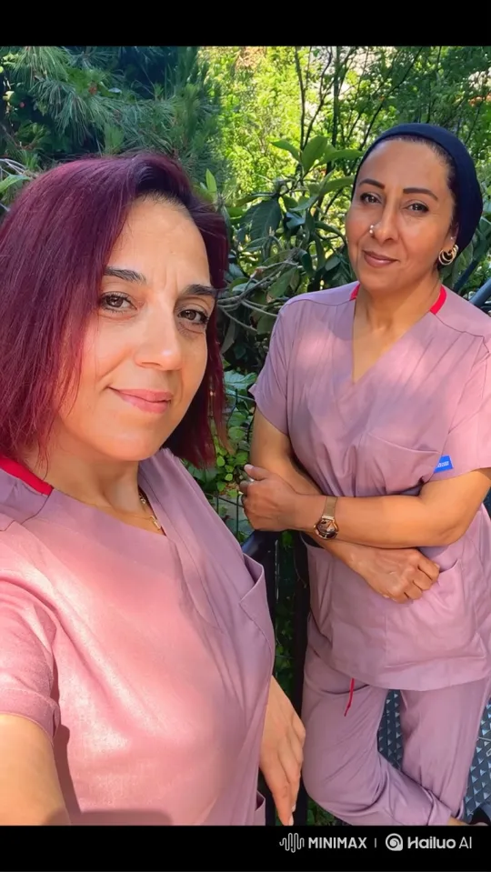 Two Women in Scrubs Taken by Police Officers – AI Generated Video | Hailuo AI