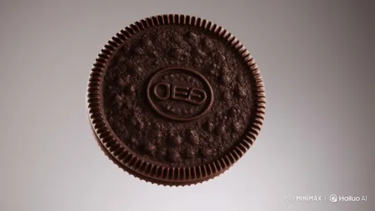 Slow-Motion Destruction of a Classic Oreo – AI Generated Video | Hailuo AI