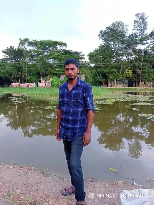 Serene Pond Scene with Gentleman and Nature – AI Generated Video | Hailuo AI