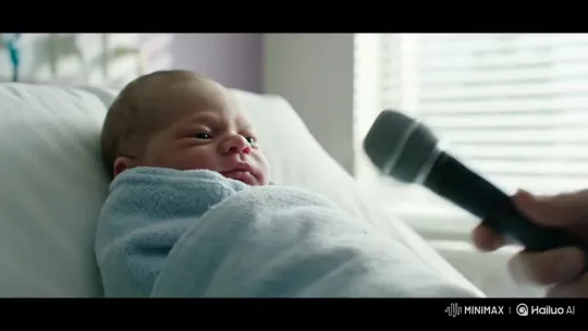 Newborn's Take: Life's First Impressions – AI Generated Video | Hailuo AI