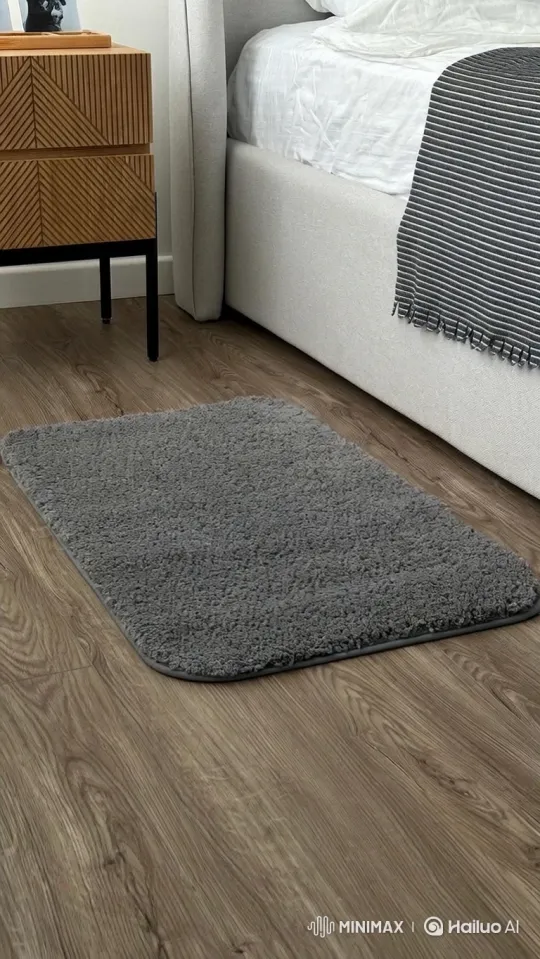 Surreal Wave on a Moving Carpet in a Bedroom Setting – AI Generated Video | Hailuo AI
