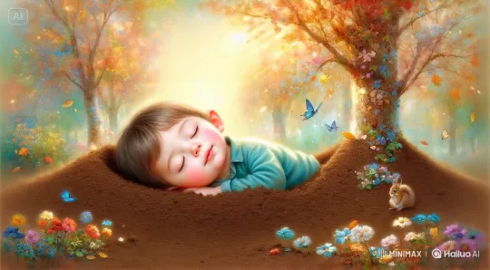 Enchanted Forest Awakening: A Child's First Breath of Life – AI Generated Video | Hailuo AI