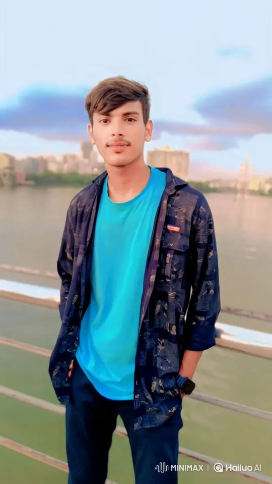 Young Couple Shares a Moment in Golden Hour Park – AI Generated Video | Hailuo AI