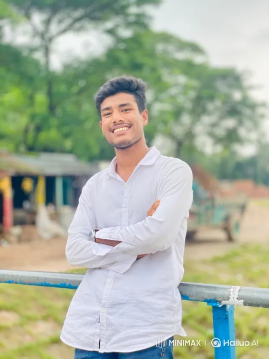Young Couple Sharing Joyful Moment by Rustic Railing – AI Generated Video | Hailuo AI